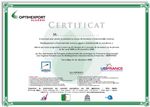Certificats OPTIMEXPORT