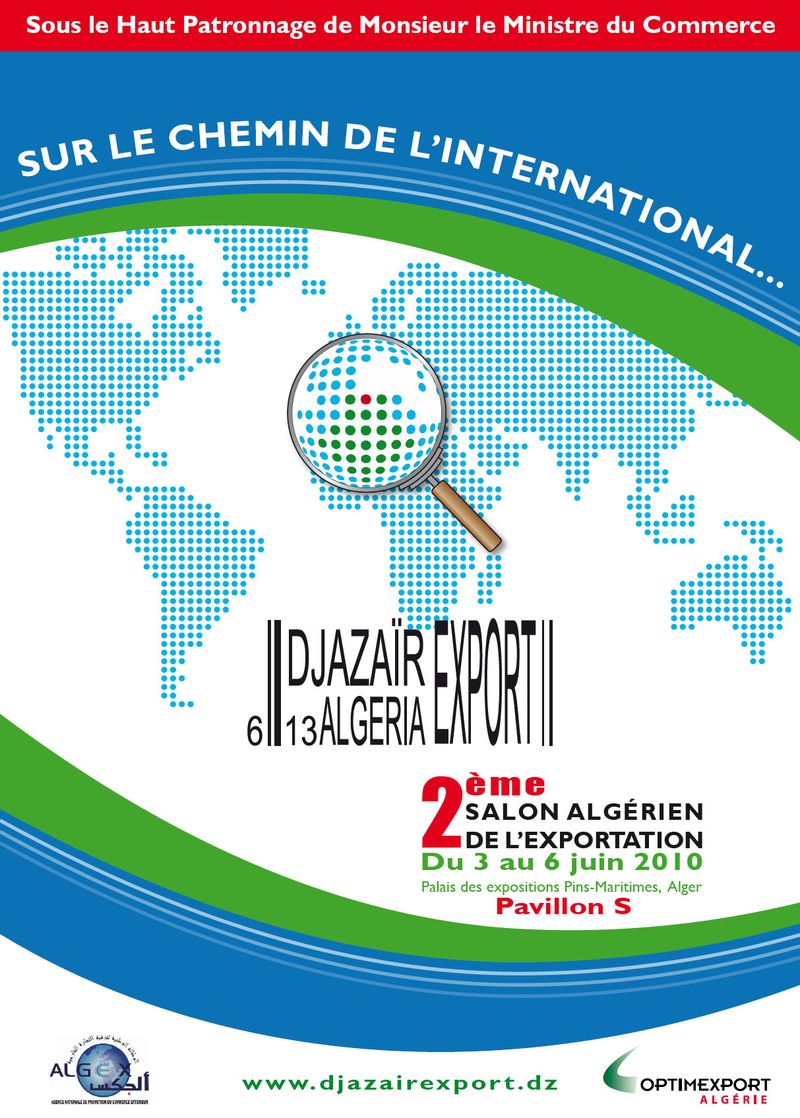 Affiche Djazair export 2010