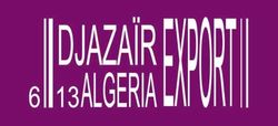Logo Djazaïr export MAUVE & blanc